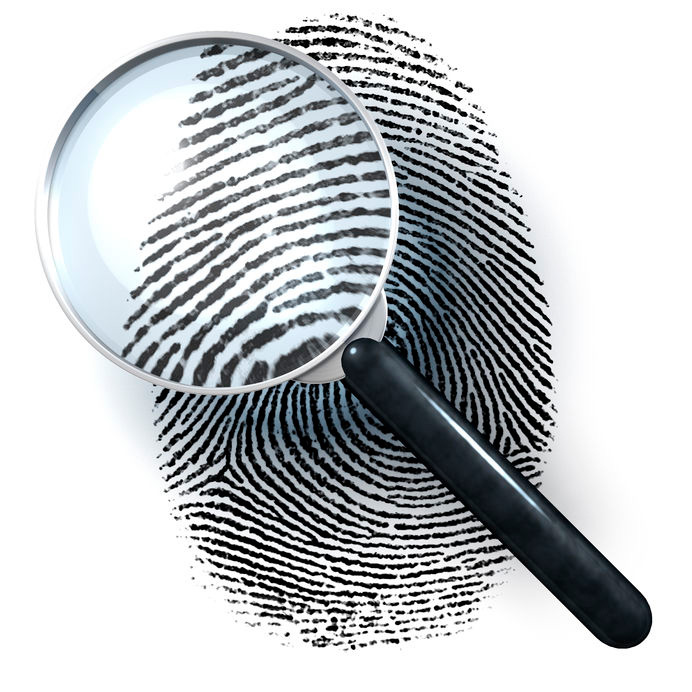 magnify fingerprints